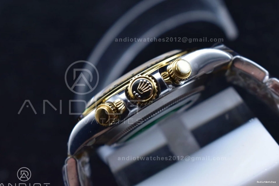 OnTrend 904L Case YG 116503 SS 736 BTF Best Dial Bracelet SA 1:1 Daytona and Edition 0303